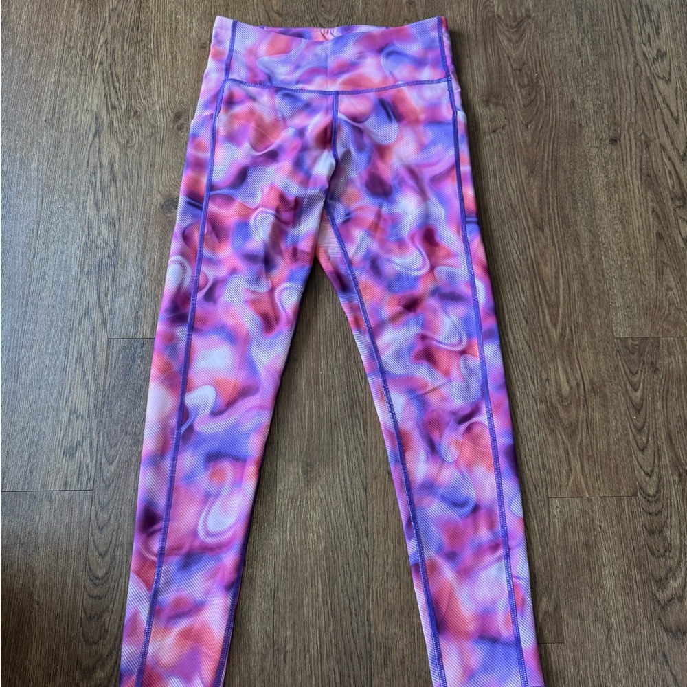 Vibrant Pink and Purple Leggings